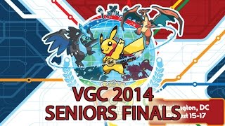 Pokemon World Championship 2014 Nikolai Zielinski vs Mark Mcquillan Seniors Division Final part 1 [upl. by Rhiamon]