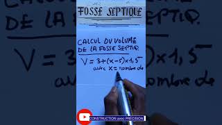 👉Voici comment dimensionner une fosse septique 🏡🦺 [upl. by Hsara84]