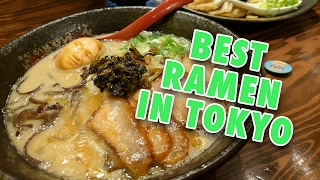 Best Ramen in Tokyo  Shinjuku Tatsunoya [upl. by Vokaay]