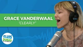 Grace VanderWaal  quotClearlyquot Acoustic  Elvis Duran Live [upl. by Otrebron]