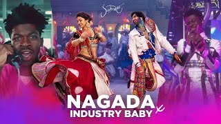 Industry Baby × Nagada Sang Dhol🔥 Sush amp Yohan Mashup [upl. by Lippold]