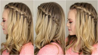 How to do a Waterfall Braid [upl. by Rea]