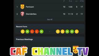 LiveSkenderbeu VS Partizani AlbaniaAbissnet superioreRound11 [upl. by Gussman]