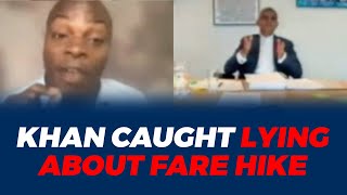 Shaun Bailey catches Sadiq Khan lying about his plan to hike up TfL fares  Mayors Question Time [upl. by Bust]