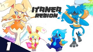 Complete Fakedex  Itanea Fakemon Region Gen 10 Pokemon Inspiration [upl. by Cailly808]