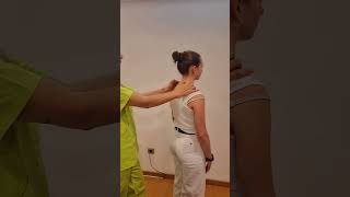 🟣Técnica osteopatica de la charnela cervicotoracica y primera costillafisioterapiaosteopatia [upl. by Yttik]