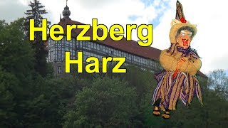 HARZ  😃🏰🌄🍺HerzbergHarz in Niedersachsen per Video  Welfenschloss Sehenswürdigkeiten [upl. by Kara]