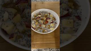 Overnight Oats Recipe shorts reels youtubeshorts weightloss overnightoats cooking cool yt [upl. by Aleetha629]