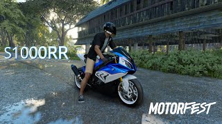 BMW S1000RR RACINGMOTORBIKE EDITION  THE CREW MOTORFEST4KFPS [upl. by Eiuqnom]