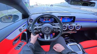 NEW Mercedes AMG CLA 45 S 4Matic 2024 POV TEST DRIVE and REVIEW [upl. by Madelaine]