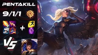 TOP Kayle vs Garen PENTAKILL  NA Grandmaster Patch 1415 [upl. by Shepherd]