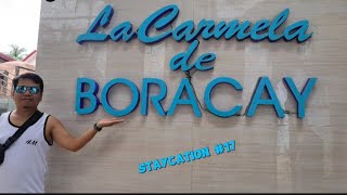 LA CARMELA DE BORACAY STAYCATION BEACHFRONT STATION 2  QUICK ROOM TOUR [upl. by Ullyot963]