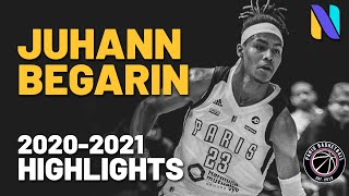 Boston Celtics Rookie Juhann Begarin Paris Basketball 20202021 Highlights [upl. by Nauqat186]