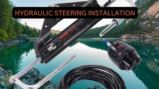 DYI VEVOR HYDRAULIC STEERING INSTALL [upl. by Akimit]