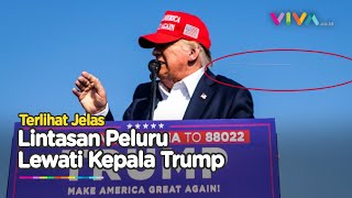 Potret Dramatis Penyelamatan DONALD TRUMP Peluru Tertangkap Kamera [upl. by Marley616]