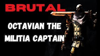 V Rising  Octavian The Militia Captain  Brutal Difficulty Solo Kill [upl. by Saffian]