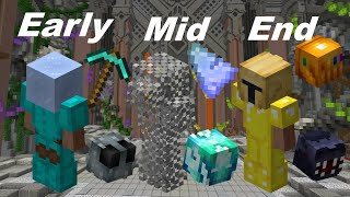 The Complete Mining Progression Guide Hypixel Skyblock [upl. by Leesen]