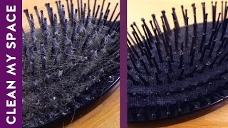 How to Clean Your Hairbrush A Minute to Clean [upl. by Leary449]