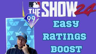 Quick Boost to Overall in Road To The Show MLB The Show 24 [upl. by Gabler]