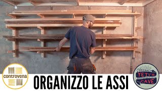 Rastrelliera per assi in legno ft Yeti  Falegnameria fai da te e lavorazione del legno [upl. by Aivata]