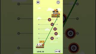 Rope puzzle game level 33 shorts funny viral game dj remix [upl. by Yeslaehc]