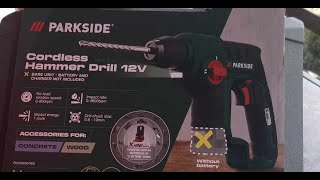 Parkside cordless hammer drill 12V [upl. by Brandon]