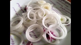 How to cut onions into rings [upl. by Remmos112]