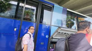 Bus in Lourdes Airport July 2023 [upl. by Cahn931]