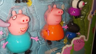 3 Minute Satisfying With Unboxing Peppa Pig Toy  Peppa Pig  Unboxing No Talking  ASMR [upl. by Tabbie542]