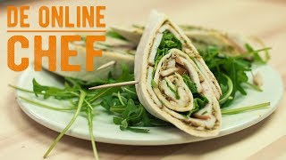 Wrap gerookte kipfilet [upl. by Arvad]