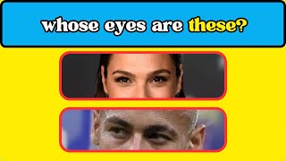 Guess the Celebrity by Their Eyes Celebrity Quiz 2024 [upl. by Ettennej251]