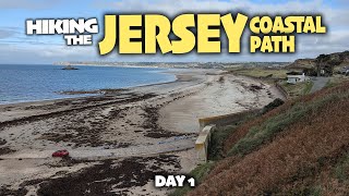 Jersey Coastal Path  Day 1  Jersey Airport to St Helier 🇯🇪 [upl. by Nnorahs648]