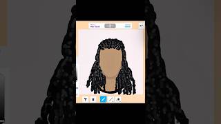 Choose your hairstylespeeddraw roblox drawing shorts digitalart gaming painting art artist [upl. by Aihsyn258]