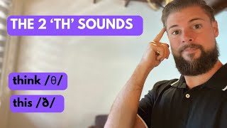 Pronunciation of the two th sounds voiced amp unvoiced in English [upl. by Amandi]