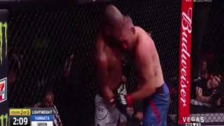 Lando Vannata vs Bobby Green 1 [upl. by Maxma]