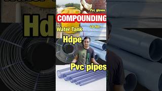 Plastics compounding  pvc  hdpe  plasticresin engineeringplastic plasticpipe pvcresin [upl. by Niveek]