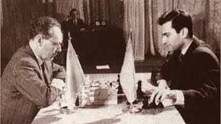 Mikhail Botvinnik vs Mikhail Tal  World Championship Match 1961 [upl. by Tinor]