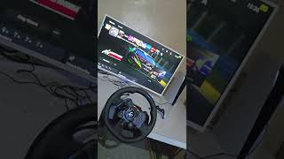 Connecting Logitech G923 to PS5 ❤️😍 Ultimate Racing Experience G29 logitechg923 steeringwheel g29 [upl. by Amary]