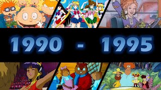 Génériques Dessins Animés 1990  1995 [upl. by Dao257]