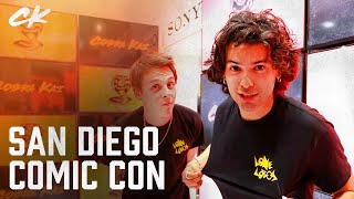 Xolo Maridueña and Jacob Bertrand Bring Cobra Kai to San Diego ComicCon [upl. by Otilrac]