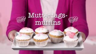 Rezept Muttertagsmuffins von Dr Oetker [upl. by Leuams762]