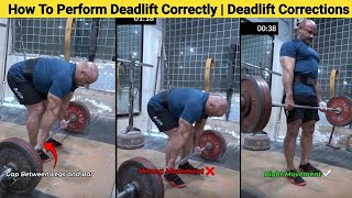 How To Perform Deadlift Correctly  Deadlift Corrections  Mukesh Gahlot youtubevideos [upl. by Cristal]