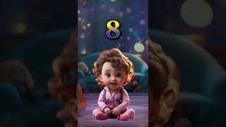 Numbers in English shortsviral shorts english number englishforkids cute [upl. by Romeon]