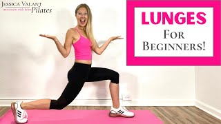 Lunges For Beginners  How To Do A Lunge Without Pain [upl. by Whitnell504]