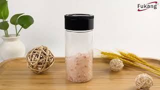 Fukang 250ml spice bottle seasonning salt pepper condiments container [upl. by Ecydnarb936]