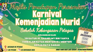 Karnival Kemenjadian Murid 2023 SK Petagas [upl. by Heywood]