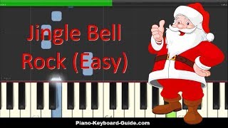 How To Play Jingle Bell Rock on Piano  Easy [upl. by Hollington]