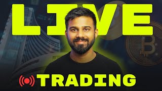 🟥 Live Crypto Trading  Bitcoin Eth and Altcoins  cryptotradingindialive [upl. by Karlie]