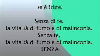 Grido ft Sylvie Simbi  Fumo e malinconia con testo [upl. by Ahsehat825]