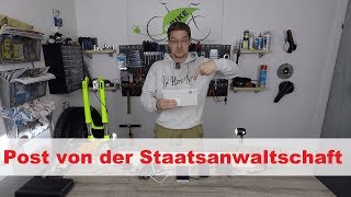 EBikeVlog 23 Post von der Staatsanwaltschaft bekommen [upl. by Anirtac50]